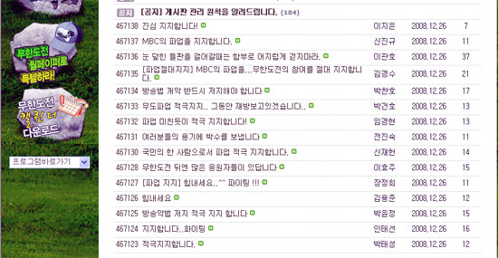  ��û�ڰԽ��ǿ� ��û�ڵ��� ���� ���� �������