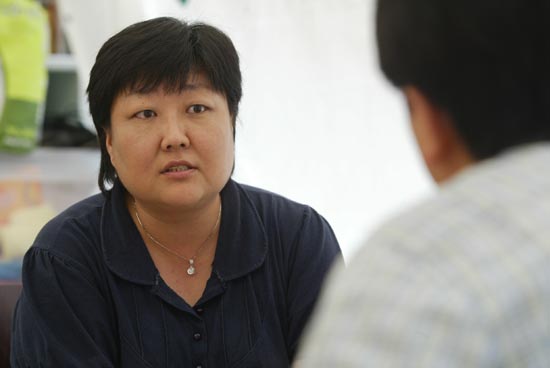정보선 새시대예술연합 예술단장.